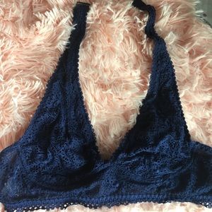 Lace Victoria's Secret Unlined Halter Bralette